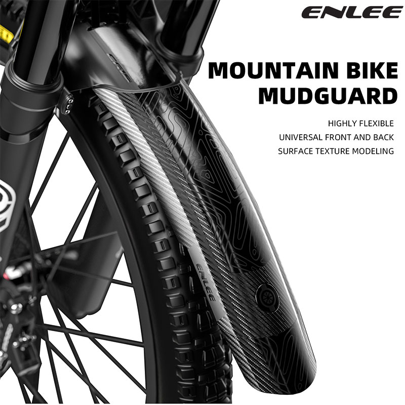 Mountain Biking Downhill - ENLEE واقيات الطين للدراجة الجبلية على