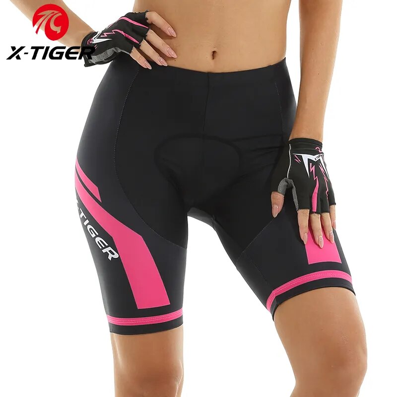 Mountain Biking Shorts Women - شورت نسائي لركوب الدراجات ثلاثي الأبعاد