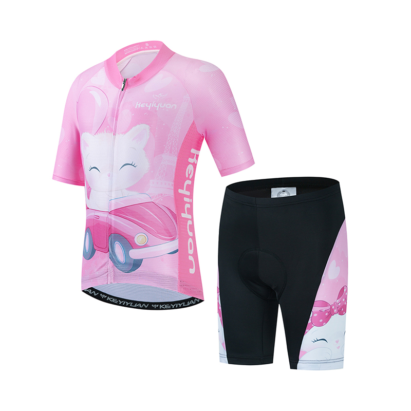 Mountain Biking Clothes - طقم جيرسي لركوب الدراجات للأطفال من