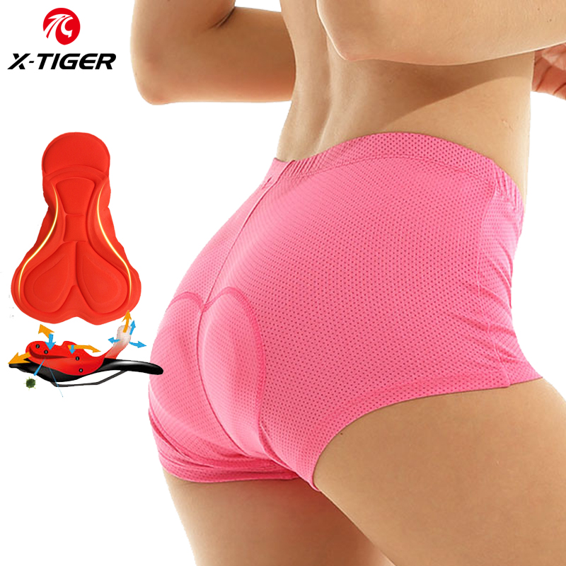 Mountain Biking Shorts Women - X-Tiger-clorbed ملابس داخلية لركوب الدراجات للنساء