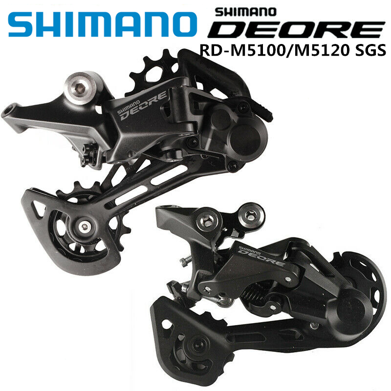 Shimano Deore M5100 M5120 SGS  - مراجعة Rear Derailleur Shadow وسعره