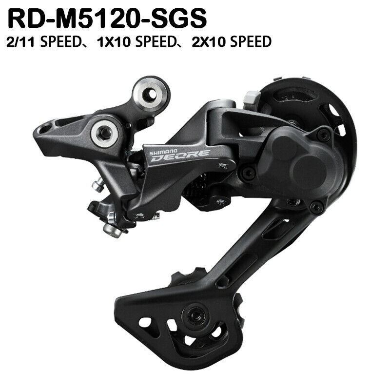 Shimano Deore M5100 M5120 SGS  - مراجعة Rear Derailleur Shadow وسعره