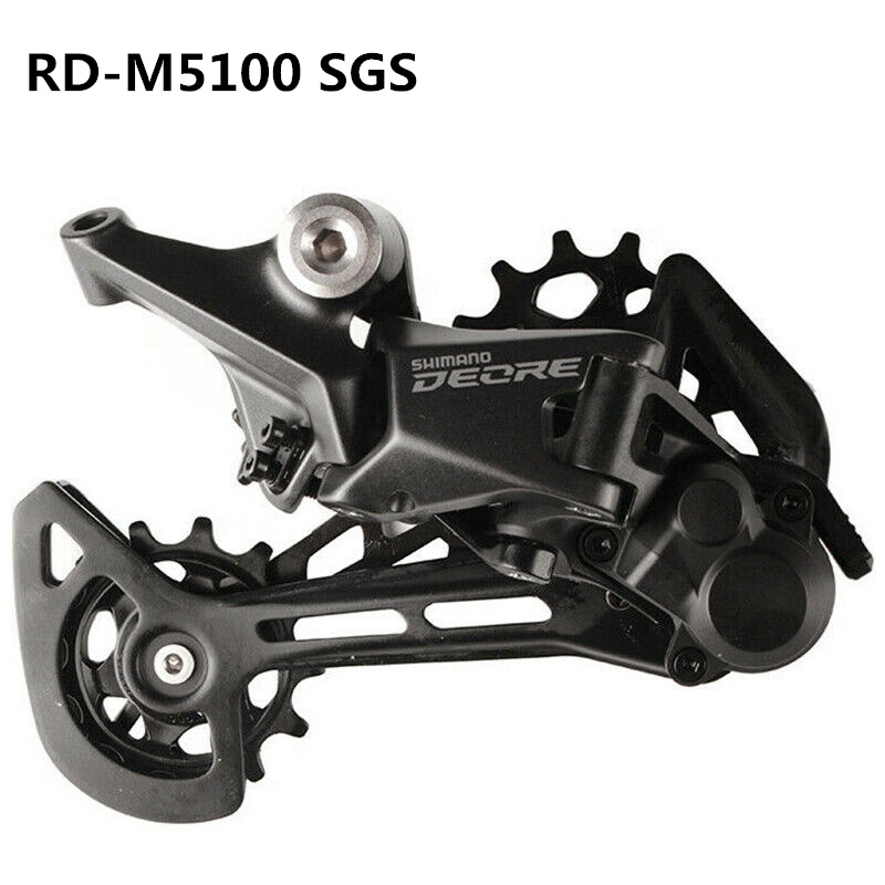 Shimano Deore M5100 M5120 SGS  - مراجعة Rear Derailleur Shadow وسعره