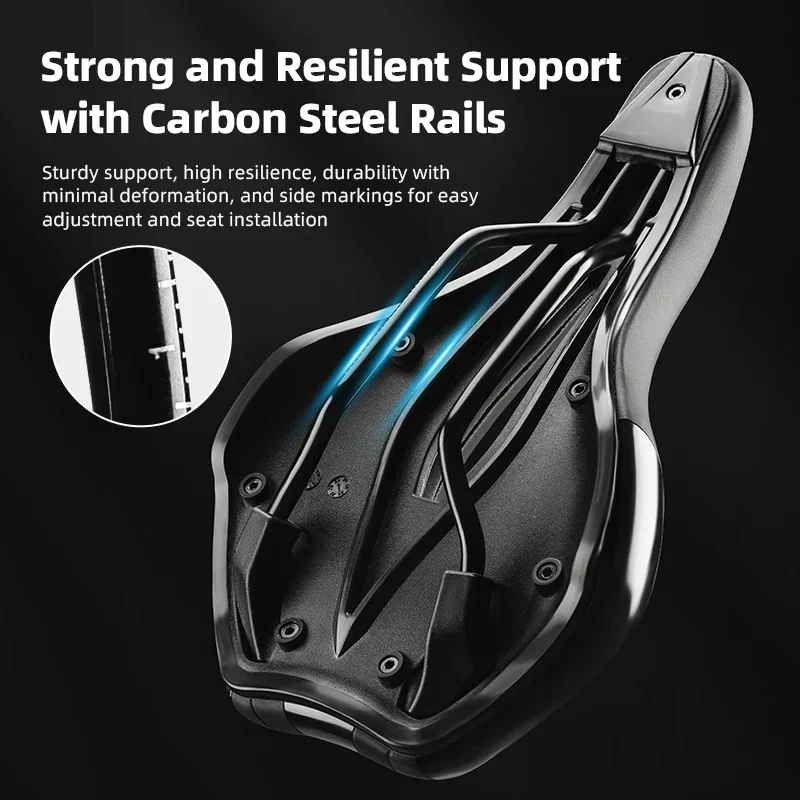 ROCKBROS سرج دراجة الطريق الجب - مراجعة Mtb Saddle Lightweight وسعره