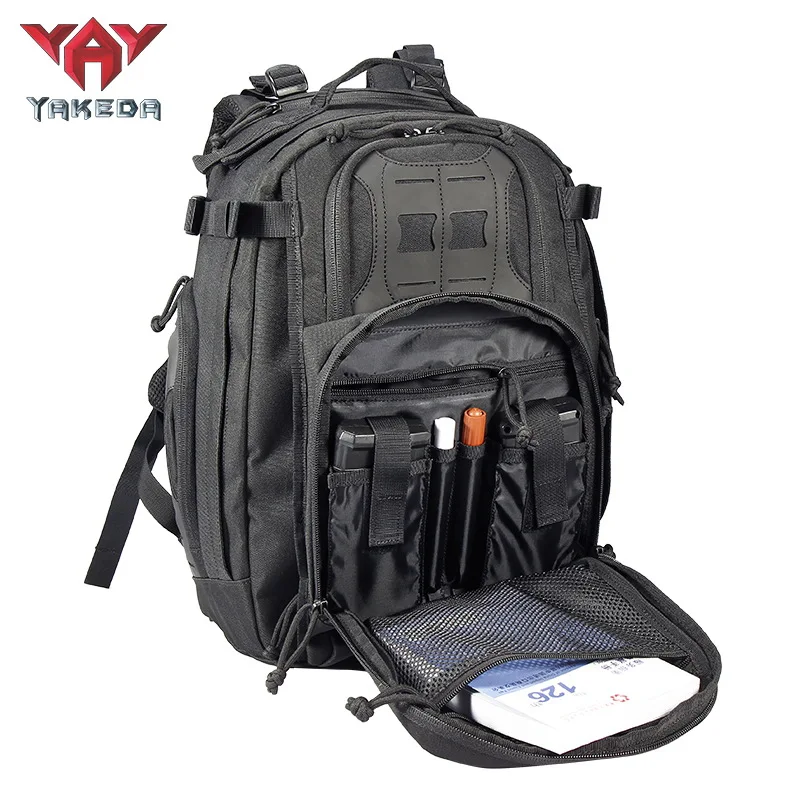 YAKEDA 600D مولي التكتيكية على - مراجعة Mountain Biking Backpack وسعره