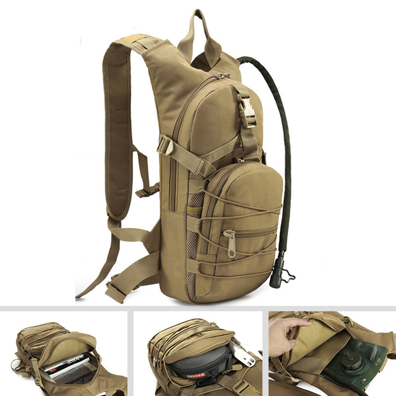حقيبة الظهر التكتيكية خفيفة ال - مراجعة Mountain Biking Backpack وسعره