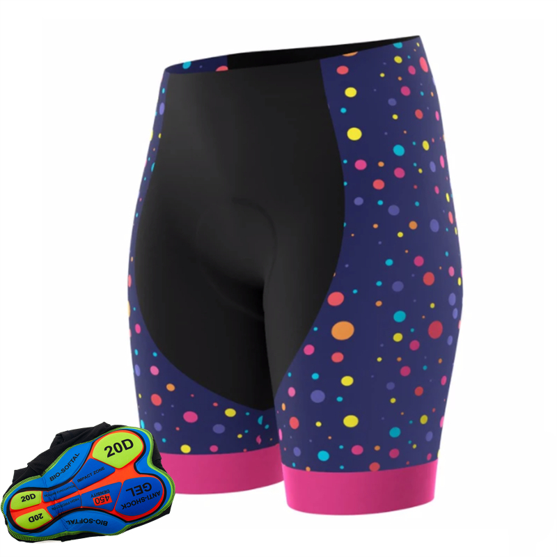 20D جل الوسادة الدراجة الجوارب - مراجعة Mountain Biking Shorts Women وسعره