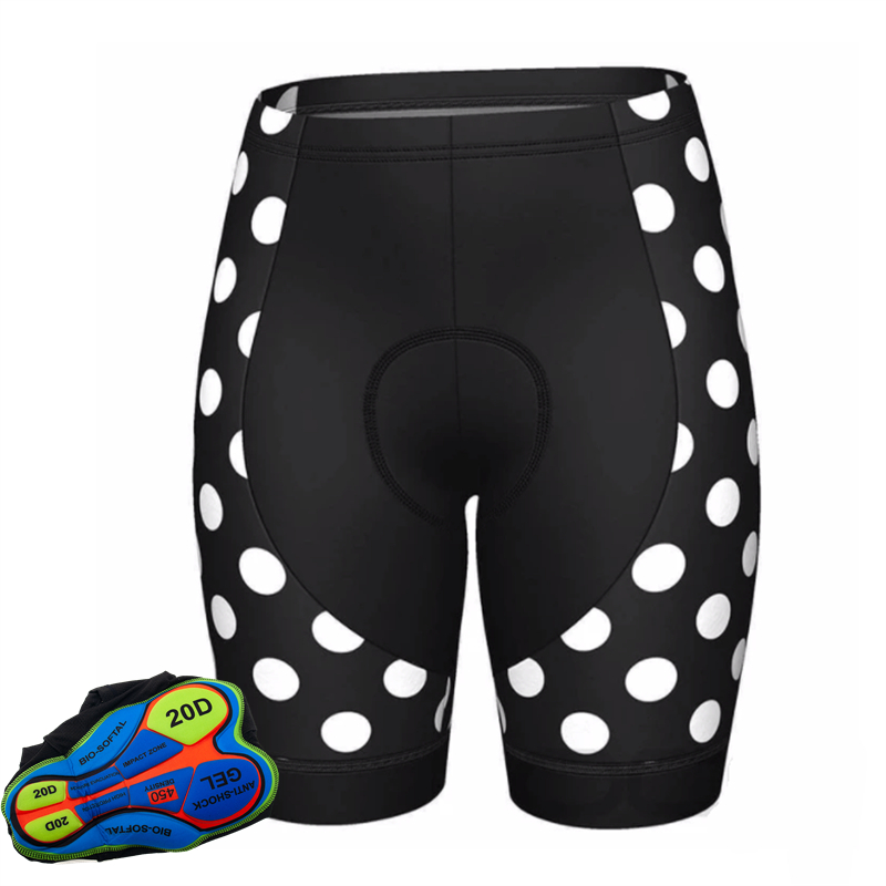20D جل الوسادة الدراجة الجوارب - مراجعة Mountain Biking Shorts Women وسعره