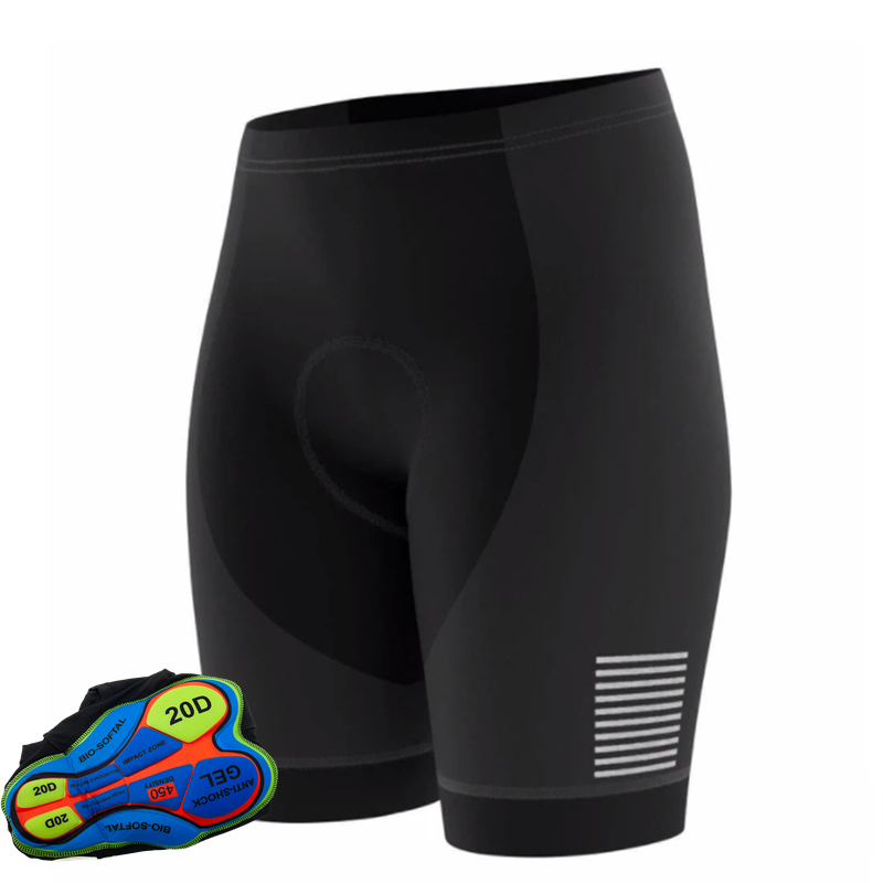 20D جل الوسادة الدراجة الجوارب - مراجعة Mountain Biking Shorts Women وسعره