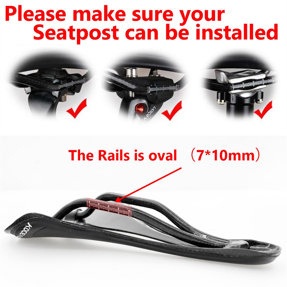 سرج من الكربون KOCEVLO T800 من - مراجعة Mtb Saddle Lightweight وسعره