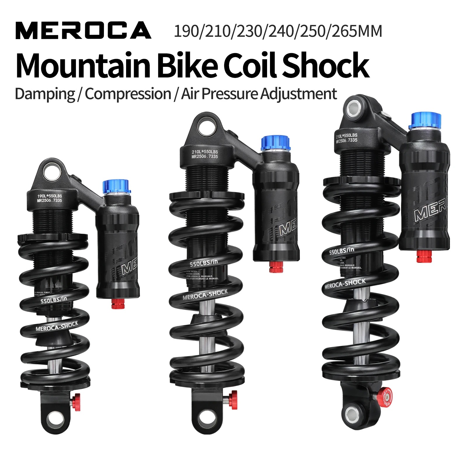 ممتص صدمات خلفي MEROCA RCT2 لل - مراجعة Mountain Biking Downhill وسعره