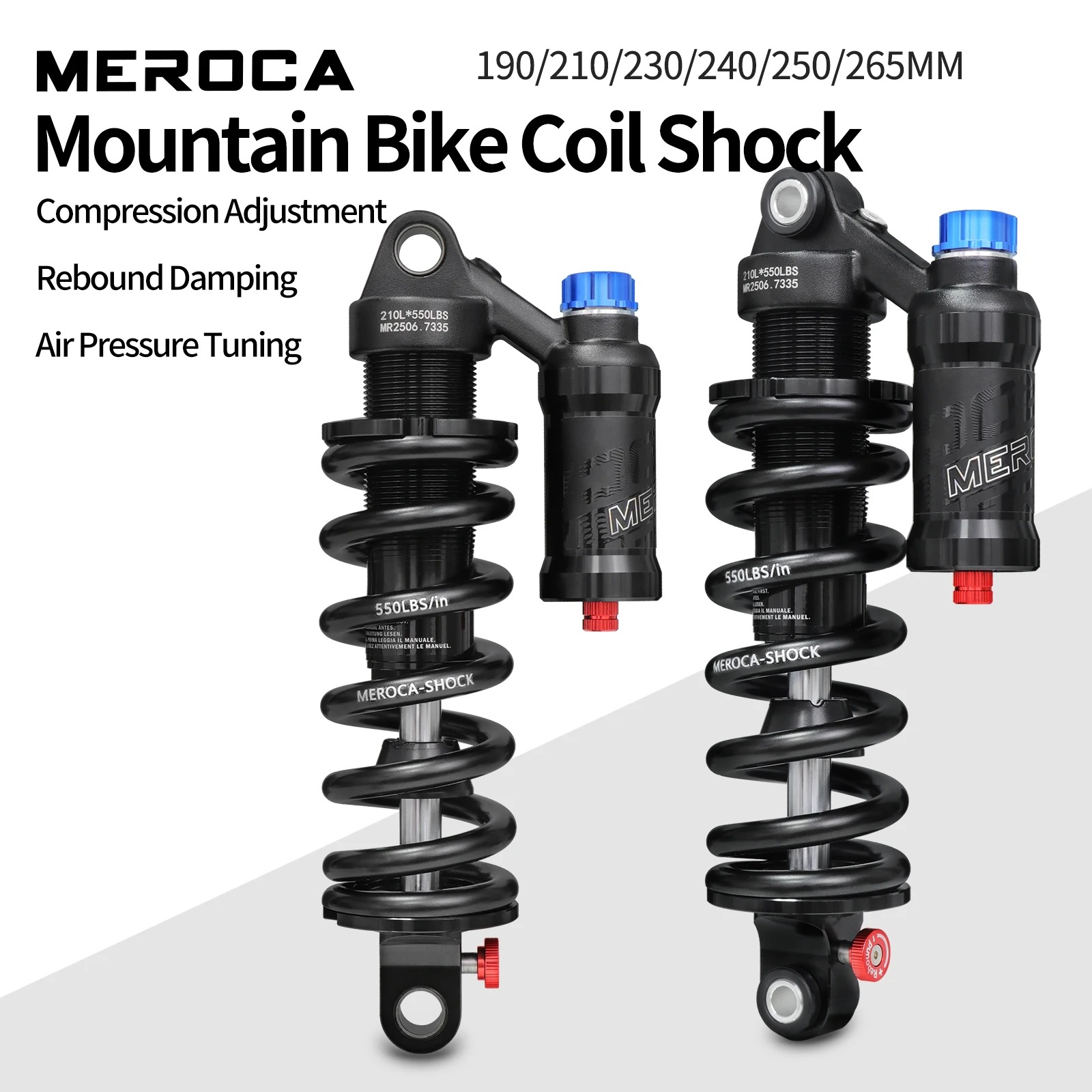 ممتص صدمات خلفي MEROCA RCT2 لل - مراجعة Mountain Biking Downhill وسعره
