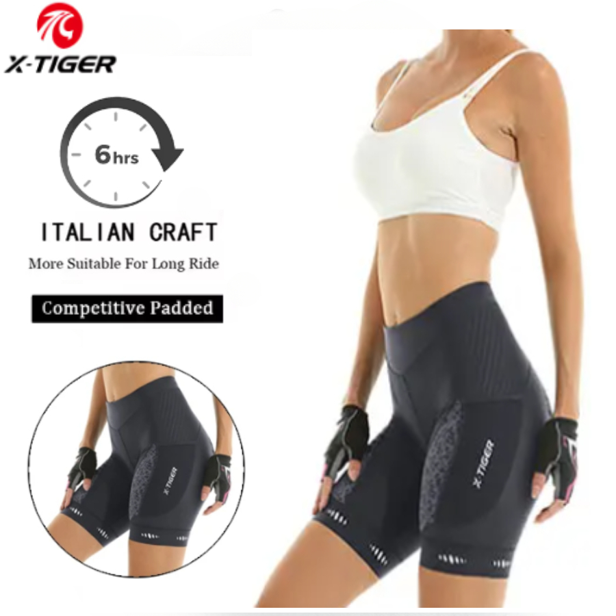 شورت X-tiger-ركوب الدراجات للن - مراجعة Mountain Biking Shorts Women وسعره