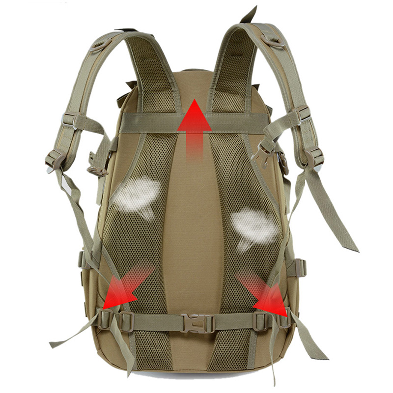 35L التكتيكية على ظهره مقاوم ل - مراجعة Mountain Biking Backpack وسعره