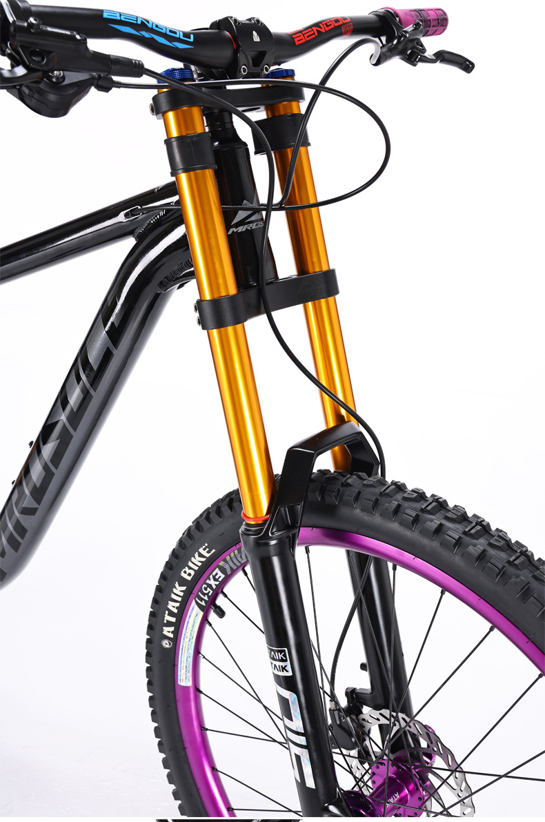 دراجة جبلية 27.5 بوصة من الألو - مراجعة Mountain Biking Downhill وسعره