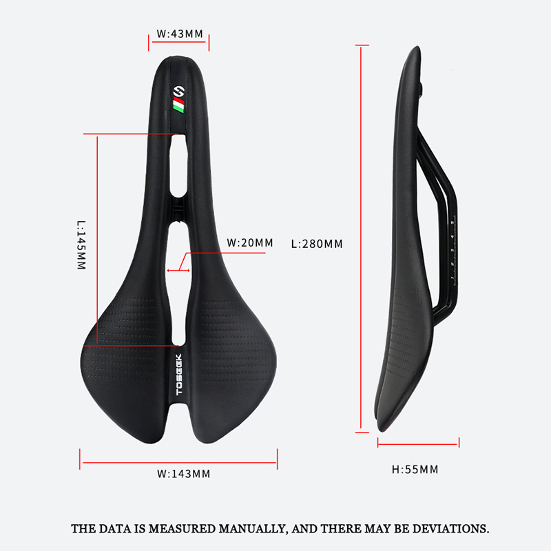 TOSEEK دراجة السرج خفيفة MTB ا - مراجعة Mtb Saddle Lightweight وسعره